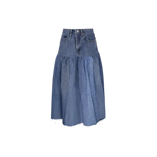 Skirts > Denim Skirts - - E.l.v. Denim - Modalova