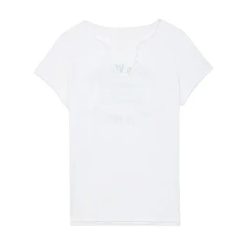 Tops > T-Shirts - - Zadig & Voltaire - Modalova