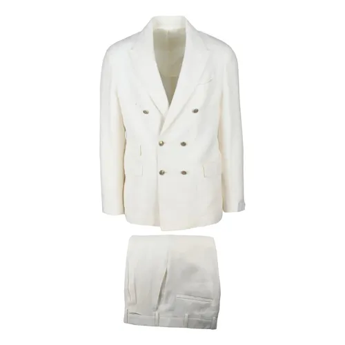 Suits > Suit Sets > Double Breasted Suits - - Eleventy - Modalova