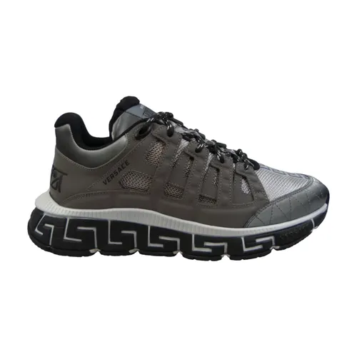 Versace - Shoes > Sneakers - Gray - Versace - Modalova