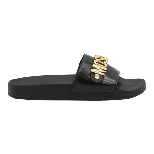 Shoes > Flip Flops & Sliders > Sliders - - Moschino - Modalova
