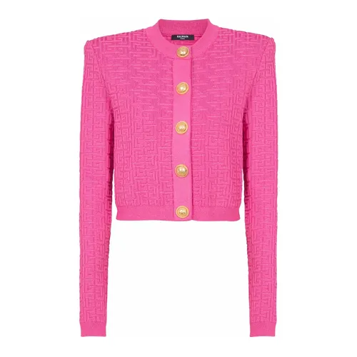 Knitwear > Cardigans - - Balmain - Modalova