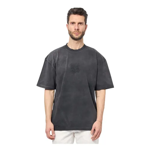 Hugo - Tops > T-Shirts - Black - Hugo - Modalova
