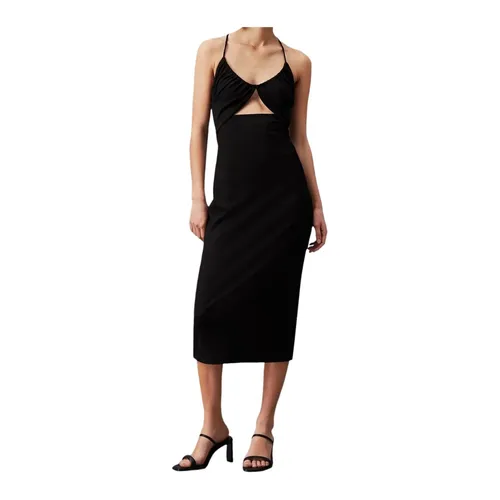 Dresses > Day Dresses > Midi Dresses - - Calvin Klein Jeans - Modalova