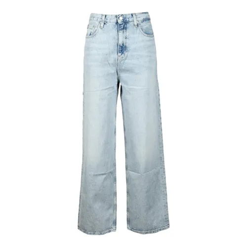 Jeans > Wide Jeans - - Calvin Klein Jeans - Modalova