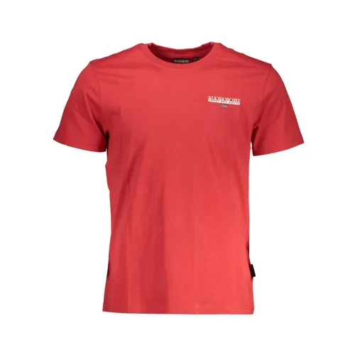 Napapijri - Tops > T-Shirts - Red - Napapijri - Modalova