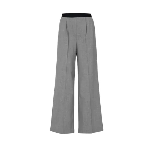 Trousers > Wide Trousers - - Msgm - Modalova