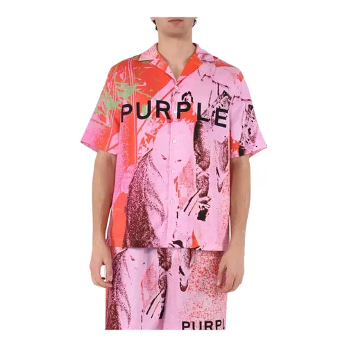 Shirts > Short Sleeve Shirts - - Purple Brand - Modalova