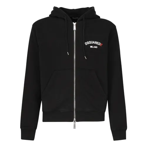 Sweatshirts & Hoodies > Zip-throughs - - Dsquared2 - Modalova
