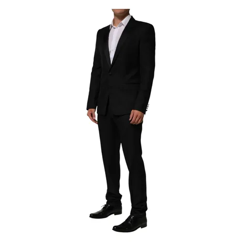 Suits > Suit Sets > Single Breasted Suits - - Dolce & Gabbana - Modalova