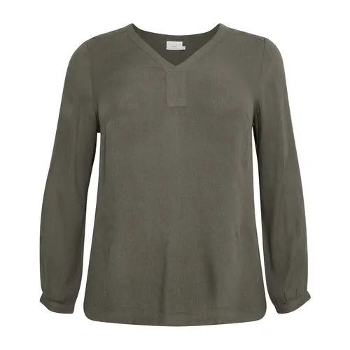 Blouses & Shirts > Blouses - - Kaffe Curve - Modalova