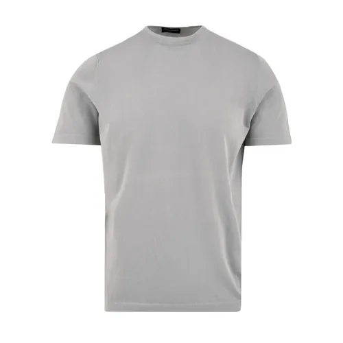 Drumohr - Tops > T-Shirts - Gray - Drumohr - Modalova
