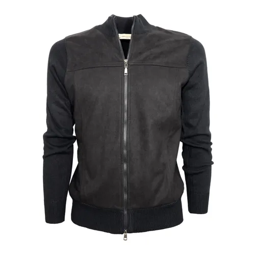 Jackets > Leather Jackets - - Cashmere Company - Modalova