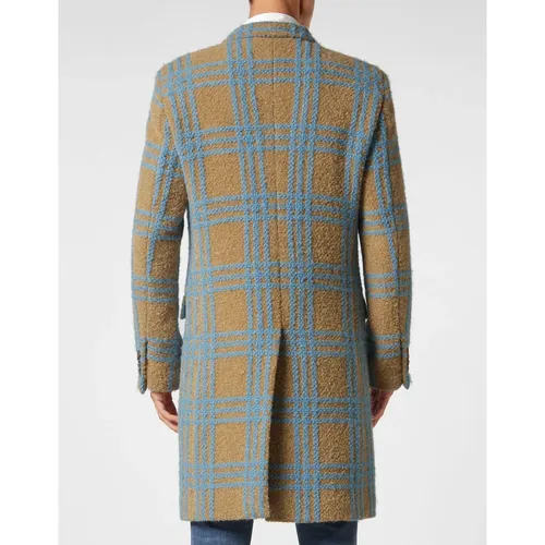 Coats > Single-Breasted Coats - - Philipp Plein - Modalova