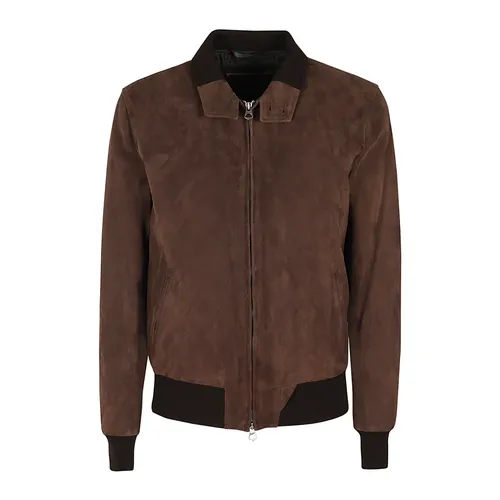 Jackets > Leather Jackets - - Stewart - Modalova
