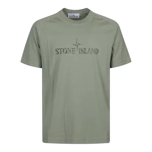 Tops > T-Shirts - - Stone Island - Modalova