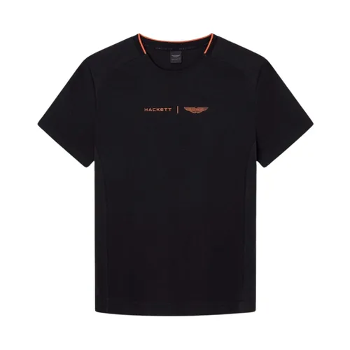 Hackett - Tops > T-Shirts - Black - Hackett - Modalova
