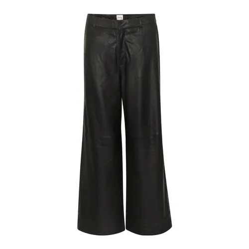 Trousers > Leather Trousers - - My Essential Wardrobe - Modalova