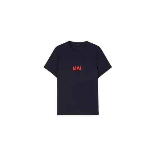 Aspesi - Tops > T-Shirts - Blue - Aspesi - Modalova
