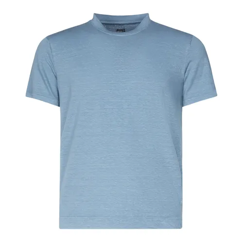 Fedeli - Tops > T-Shirts - Blue - Fedeli - Modalova