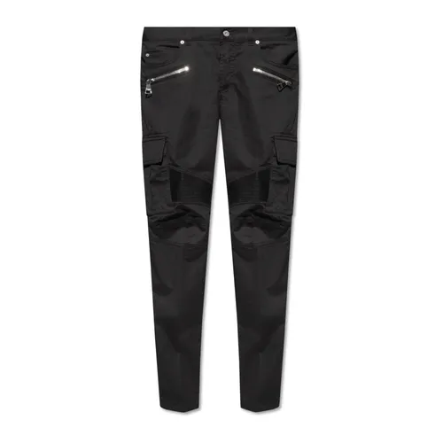 Trousers > Slim-fit Trousers - - Balmain - Modalova