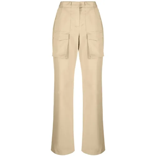 Trousers > Straight Trousers - - Ermanno Scervino - Modalova