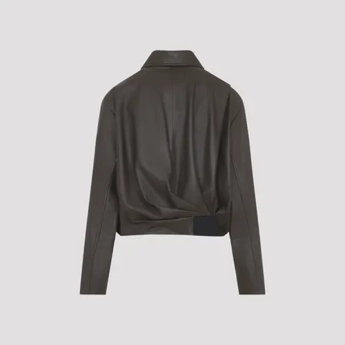 Jackets > Leather Jackets - - Loewe - Modalova