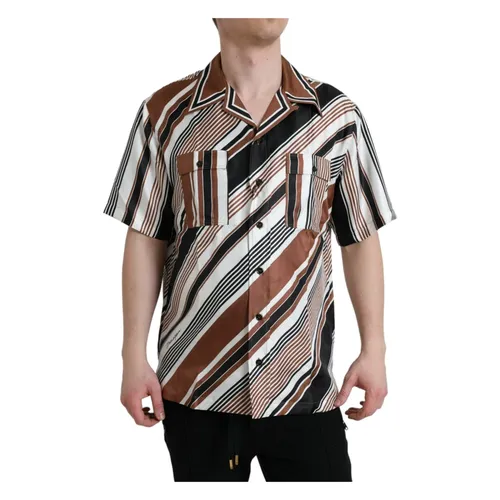 Shirts > Short Sleeve Shirts - - Dolce & Gabbana - Modalova