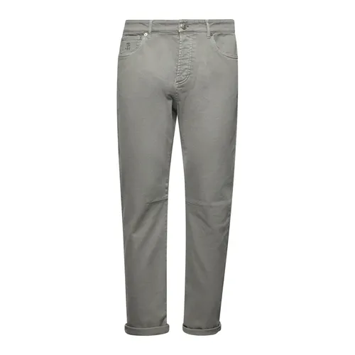 Jeans > Slim-fit Jeans - - Brunello Cucinelli - Modalova
