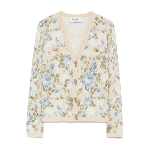 Knitwear > Cardigans - - Blugirl - Modalova