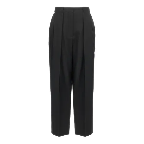 Trousers > Wide Trousers - - Balmain - Modalova