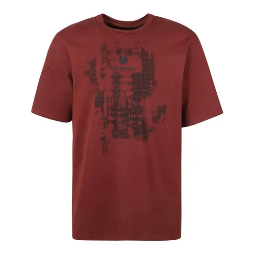 Belstaff - Tops > T-Shirts - Red - Belstaff - Modalova