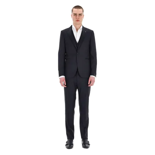 Suits > Suit Sets > Single Breasted Suits - - Tagliatore - Modalova