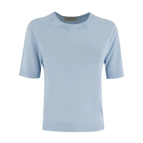 Knitwear > Round-neck Knitwear - - Ermanno Scervino - Modalova