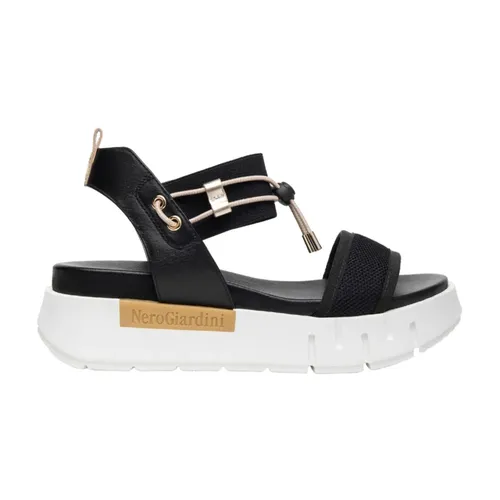 Shoes > Sandals > Flat Sandals - - Nerogiardini - Modalova