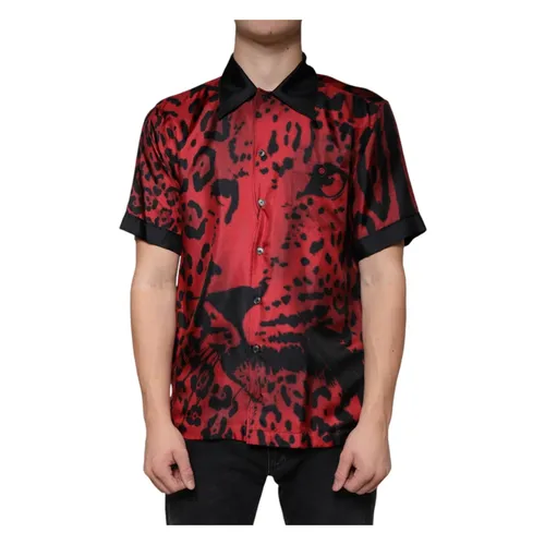 Shirts > Short Sleeve Shirts - - Dolce & Gabbana - Modalova