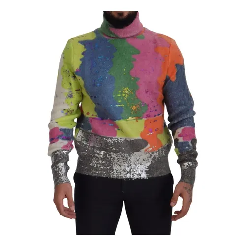 Knitwear > Turtlenecks - - Dolce & Gabbana - Modalova