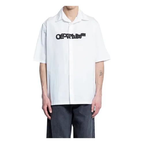 Off - Shirts > Short Sleeve Shirts - - Off White - Modalova