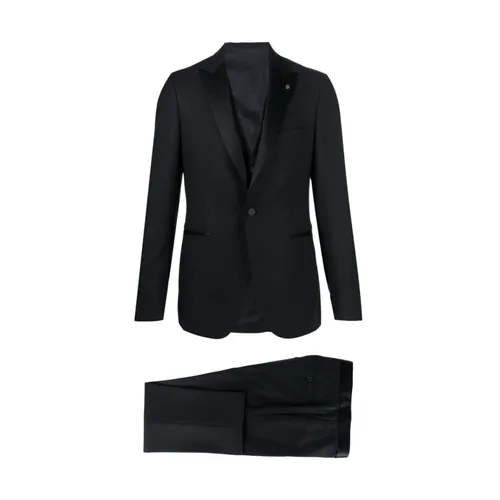 Suits > Suit Sets > Single Breasted Suits - - Tagliatore - Modalova