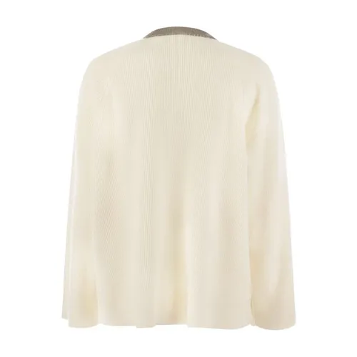 Knitwear > Round-neck Knitwear - - Brunello Cucinelli - Modalova