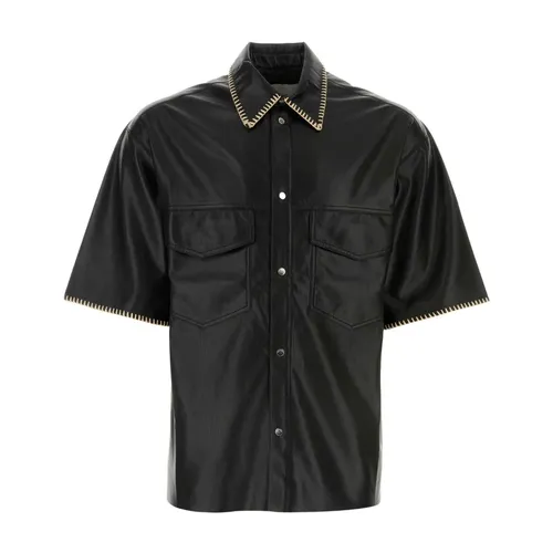 Shirts > Short Sleeve Shirts - - Nanushka - Modalova