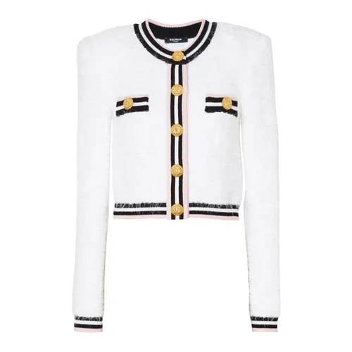 Knitwear > Cardigans - - Balmain - Modalova