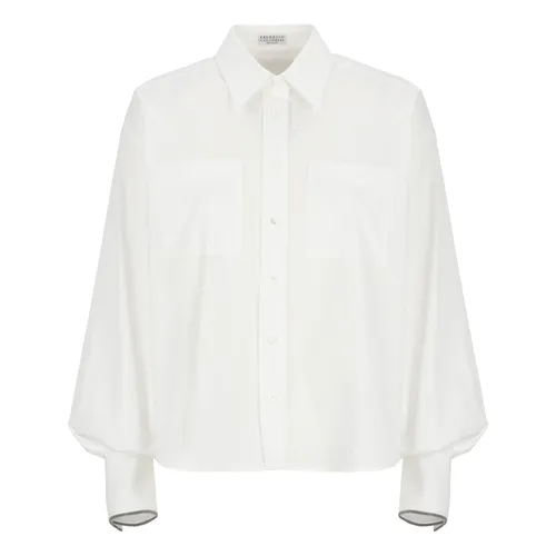 Blouses & Shirts > Shirts - - Brunello Cucinelli - Modalova