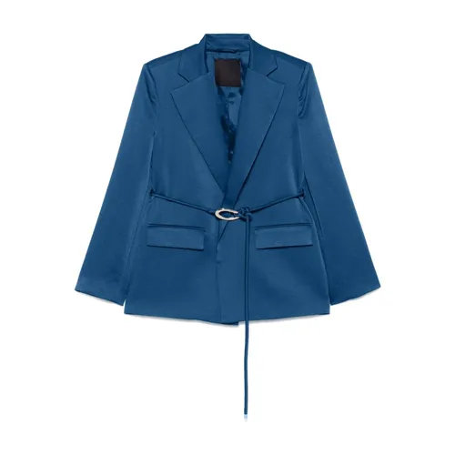 Liu Jo - Jackets > Blazers - Blue - Liu Jo - Modalova