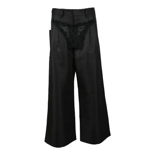 Trousers > Wide Trousers - - Vaquera - Modalova