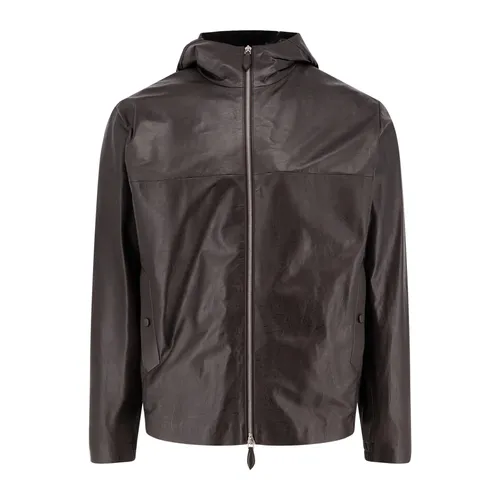 Jackets > Leather Jackets - - Berluti - Modalova