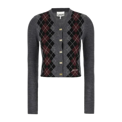 Knitwear > Cardigans - - Ganni - Modalova