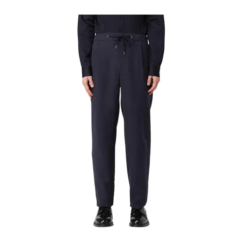 Trousers > Straight Trousers - - Giorgio Armani - Modalova