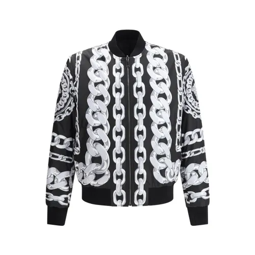 Jackets > Bomber Jackets - - Versace - Modalova