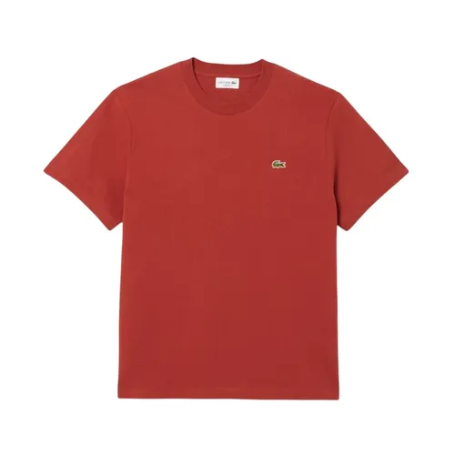Lacoste - Tops > T-Shirts - Red - Lacoste - Modalova